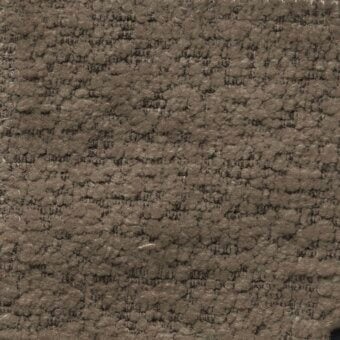 Karma Bouclé 31 fabric texture, warm gray looped pile, dense nubby surface with heathered tonal variations for upholstery.